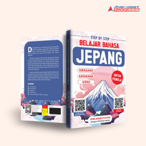 Buku STEP BY STEP BELAJAR BAHASA JEPANG UNTUK PEMULA   - Anak HEbat Indonesia