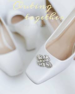 GIÀY CƯỚI MŨI VUÔNG ĐÍNH HOA ĐÁ CAO CẤP - ĐỘC QUYỀN BỞI SHESHOES ( NEW ARRIVAL) - GC07048