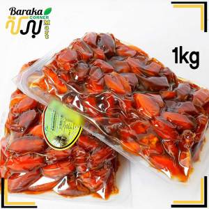 Kurma Khalas Dates Alkhammash 1kg Premium Saudi Dates Soft & Sweet Natural Taste Fresh Quality
