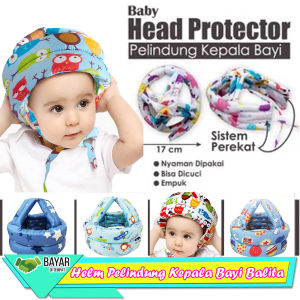 Topi Helm Pelindung Kepala Bayi Anti Bentur-Helm Baby Head Protector Safety-Topi Bayi-Vegasus Store