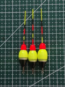 PELAMPUNG pancing KUMBUL PANCING FIBER KLEM PANJANG 9 CM