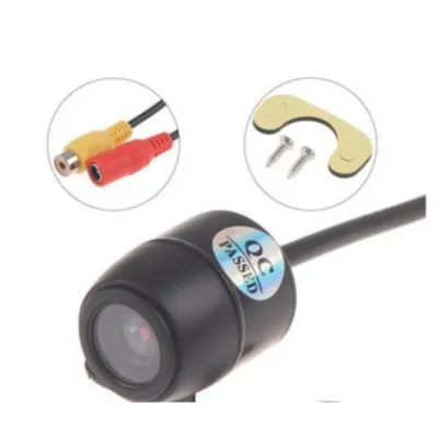 Camera Lùi cam có đèn led cảnh báo chống nước chói lóa nhẹ de quan sát phía sau hậu xe hơi ô tô tròn góc rộng 170 độ
