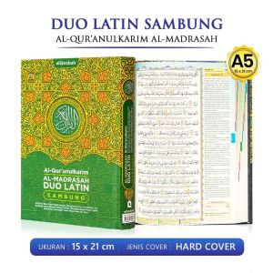 Alquran Al Madrasah Duo Latin Sambung A5 Alqosbah