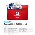 COD - P3K Tas Merah / Kotak P3K Lengkap Dengan Isi / P3K Onemed First Aid / Paket Tas P3K Lengkap dengan Isinya 13in1 Portable Outdoor First Aid Kit 13 in 1 Emergency Kits Alat Pertolongan Pertama Untuk Darurat Praktis Mudah Dibawa. 
