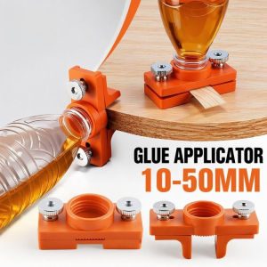Wood Glue Applicator Set Adjustable Width Edge Banding Panel Gluing Tool for Woodworking
