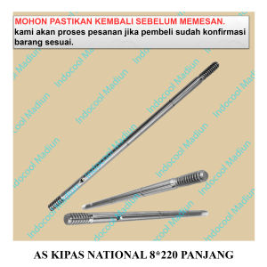 AKN AS DINAMO EXHAUST / AS KIPAS ANGIN / STAND FAN / AS KIPAS NATIONAL 8*220 PANJANG