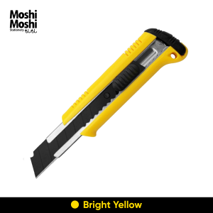 Paper Cutter Moshi Storage Pisau Kertas Tajam Alat Tulis Kantor 18mm