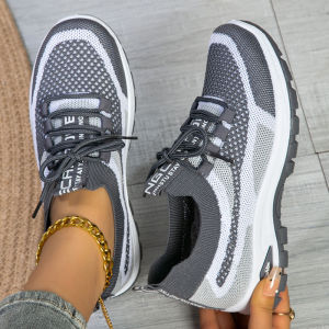 Free Shipping New Spring And Autumn WomenS Shoes Sneakers Mesh Shoes Low-Cut Lightweight Casual Shoes Comfortable Versatile Flats