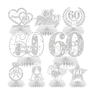 แผ่นหลักรังผึ้งสีขาวสำหรับเด็กเหมาะสำหรับงานเลี้ยงฉลองครบรอบแต่งงาน