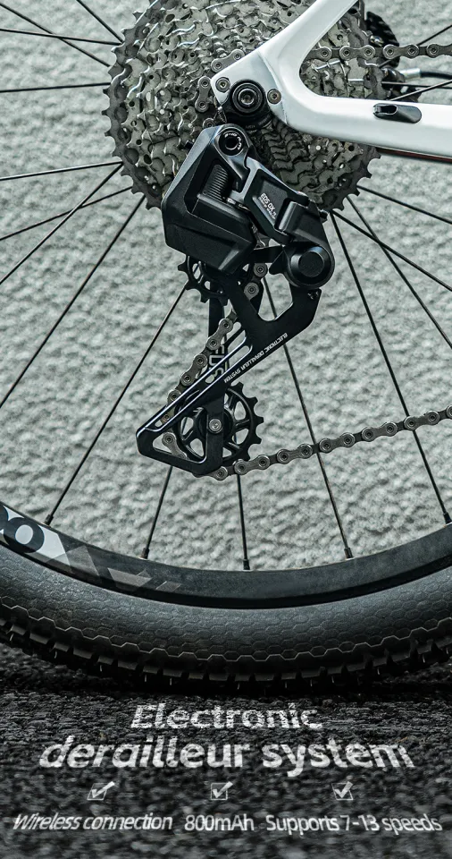 Bicycle Rear Derailleur Wireless WHEEL TOP EDS OX Electronic Mountain Bike  Derailleur 11 Speed 12