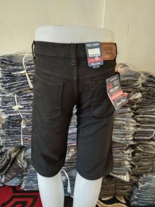CELANA SOFTGREY PENDEK HITAM JUMBO/CELANA PRIA JUMBO/CELANA JEANS JUMBO