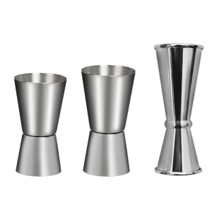 หัวคู่สำหรับอบค็อกเทลอบถ้วยวัดเหล็ก15มล. 20มล. 30มล. 40มล.