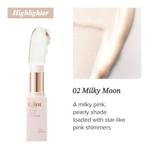 Glint Multi-Use Stick Highlighter & Sheer Bronzer Stick - Contour Shading Shimmer Non-Sticky K-POP Makeup