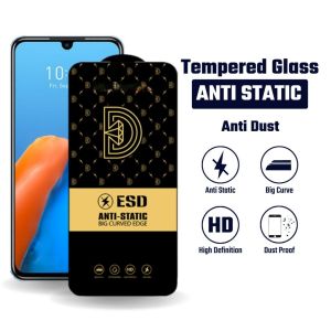 TEMPERED GLASS ANTI STATIC INFINIX HOT 9 PLAY / HOT 10 PLAY / HOT 11 PLAY / GT 30 PRO / SMART 10 / SMART 10 HD / SMART 10+ TEMPERED GLASS FULL SCREEN ESD ANTI STATIC ANTI GORES LAYAR SCREEN PROTECTOR