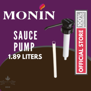 MONIN White Chocolate Sauce 1.89L - Gluten-Free French Dessert Sauce | Rich Cocoa Butter