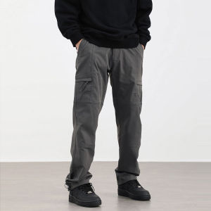 High-Quality Easy Breezy Mens Summer Zipper Cargo Pants – Loose Straight Leg Fit Lightweight Outdoor Trousers with Multiple Pockets for Casual Wear and Travel