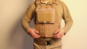 WYNEX Tactical Folding Admin Pouch Molle Tool Bag of-Cut Design Utility Organizer EDC Bag Modular Pouches Tactical Attachment Waist Pouch Include U.S Patch