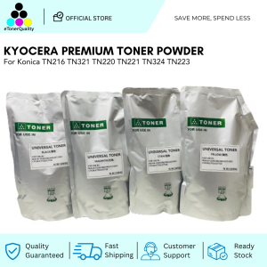 ETQ Kyocera Premium Toner Powder for Konica TN216 TN321 TN220 TN221 TN324 TN223
