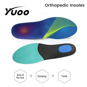 Yuoo 1 Đôi Đế Lót EVA Hỗ Trợ Chỉnh Hình Cho Giày Chỉnh Hình Chứng Bàn Chân Bẹt Đế Giày Xấc Xược Cho Nam Nữ Đệm Viêm Cân Gan Chân