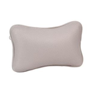 Gối tắm mềm với núm hút cao su cung cấp hỗ trợ công thái học cho đầu và vai hỗ trợ tựa đầu 30x20cm