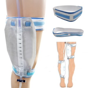 Stable Catheter Fixator Comfortable Elastic External Durable Urine Bag Leg Holder Fixation Band