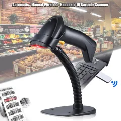 Aibecy 2200 1D/2D/QR Bar Code Scanner CMOS Image Desktop Barcode Reader USB  Omnidirectional Screen Barcode Scanner 