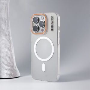 Sanptoch Ultra Slim Matte Magnetic Phone Case For iPhone 16 / 15 / 14 / 13 Pro Max For Magsafe Skin-friendly Cover For iPhone 16 15 14 Plus Anti-fingerprint Translucent Casing