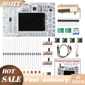 SDJZT DSO183 DC 5V DIY Digital Oscilloscope Kit 0-500kHz Oscilloscope Electronic Soldering Kit Type-C Interface Suitable For Teaching