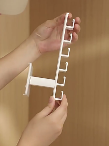 Simplistic Design Hat and Item Organizers Rack Perfect for Small Apartments and Rental Spaces Seeking Neat