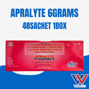 Apralyte Powder 6grams of Nutrient Vitamin Formula Antimicrobial Formula to Treatment of Infections Apralyte 6grams