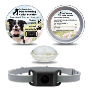 Pet Collar Adaptable Tick Control/Pet Collar Adaptive Button Flea Tick Repellent Removal Antimosquito Pet Collar Repellent Function