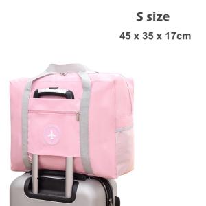 Foldable Bags Travel Hand Carry Bag with Luggage Slot Compatible