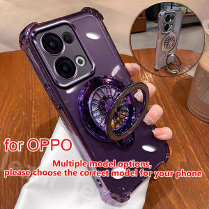 เคส OPPO Reno 13F 13 12 Pro Reno13Pro 12F Reno13 Pro 5G เคสมีขาตั้ง OPPO Reno 11 10 Pro 8T 7Z 8Z 8 6 5G เคสแววที่ชัดเจนแฟชันสุดหรูเคสป้องกันการกระแทก