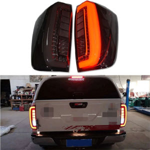 NISSAN NAVARA NP300 2015-2019 LED Sequential Signal light running Rear Tail Lamp (SMOKE)