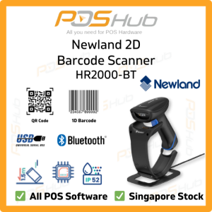 Newland HR2000-BT 1D/2D Desktop Barcode Scanner Ewallet Scanner QR Scanner