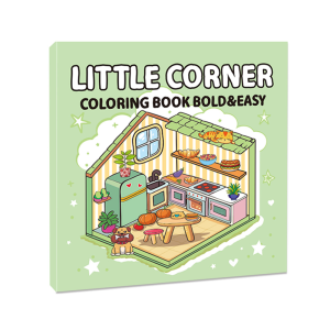 Little Corner Coloring Book Creative Educational Drawing Book Montessori Doodle Book For Children