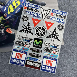 สติกเกอร์ติดถังโลโก้รถจักรยานยนต์แบบสะท้อนแสงไวนิล Mt 07 09 Yzf R3 R1 R6 Nmax Tracer Fz1 Fz6 Fz8 Raptor R15 Wr450f