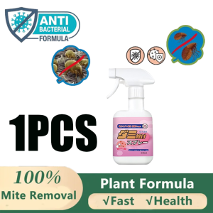 330ml Home Mites Killer Spray Bed Bugs Insects Killer Spray Remove Flea Dust Mite Spray Anti Tick Non Toxic Natural