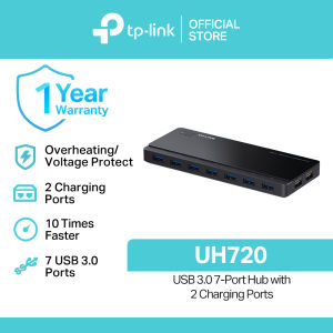 TP-Link Official Store | UH720 | Up to 5Gbps 7-Port Multiple USB 3.0 Multi Port Adapter Docking Station Hub