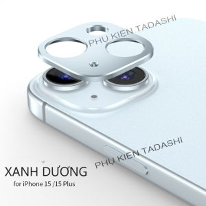 Miếng Kim Loại Bảo Vệ Camera Iphone 15 Pro Max/ 15 Pro/ 15/ 15 Plus - HỢP KIM NHÔM Miếng dán camera chống trầy xước ĐẸP