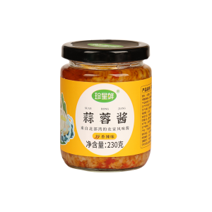 珍星鲜蒜蓉酱家用辣椒蒜泥烤海鲜蒸生蚝祘溶大蒜容酱淄博烧烤蘸料