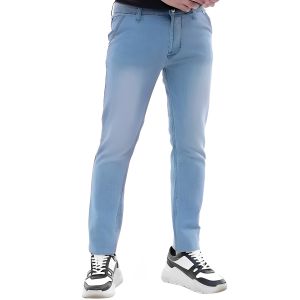 Celana Panjang Jeans Pria Dewasa Polos Skinny Slim Fit Melar Jumbo