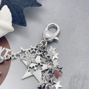 Lightweight Star Decorated Chain for Casual and Party Outfits Handbag Decoration Fashionable Phone Lanyard Accessory