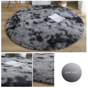 HUG.U (2026 NEW UPGRADE) HUG.U Round Fur Rug Plush Carpet for Living Room Carpets Rugs Super Soft Flurry Carpet Karpet