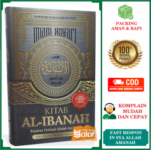Kitab Al-Ibanah ORIGINAL Rujukan Orisinil Akidah Asyariyah Karya Imam Asyari Pengantar Buya Arrazy Aqidah Asyariyah Penerbit Turos