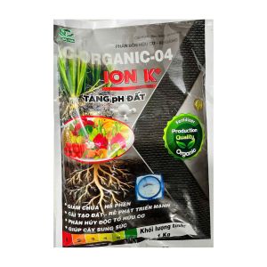 C-ORGANIC-04 ION K+ 1KG – Phân Bón Hữu Cơ Khoáng Tăng PH Đất Cải Tạo Đất Kích Rễ Hạ Phèn