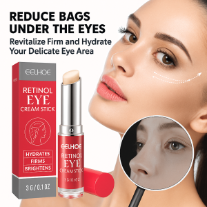 Retinol Anti-wrinkle Firming Eye StickAnti Puffiness Remove Dark Circles Eye Bags Stick Fade Fine Line Eye Cream Balm Stick Skin Care