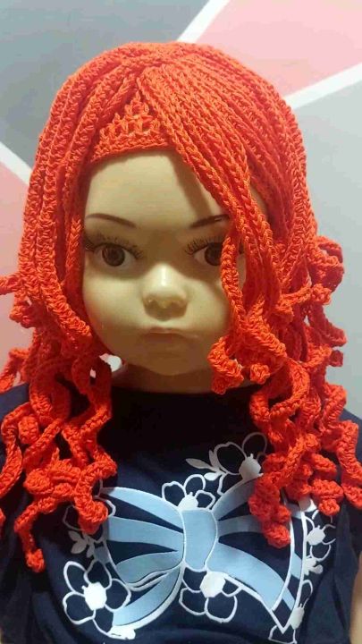 Princess Merida Inspired Crochet Wig Lazada Ph