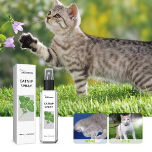 Cat Catnip Spray Anxiety Reducing Emotion Reliever Spray Natural Plant 100ml