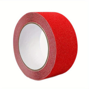 1 Roll Grip Tape Heavy Duty Anti Slip Tape For Stairs Outdoor Indoor Waterproof 50mm*5m/1.97in*16.4ft Safety Non Skid Roll For Stair Steps Ramp Traction Tread Staircases Grips Adhesive Non Slip Strips Walk